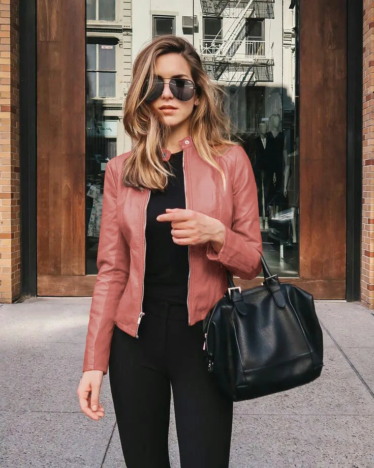 Lysanne – Elegante und trendige Lederjacke für einen anspruchsvollen Look
