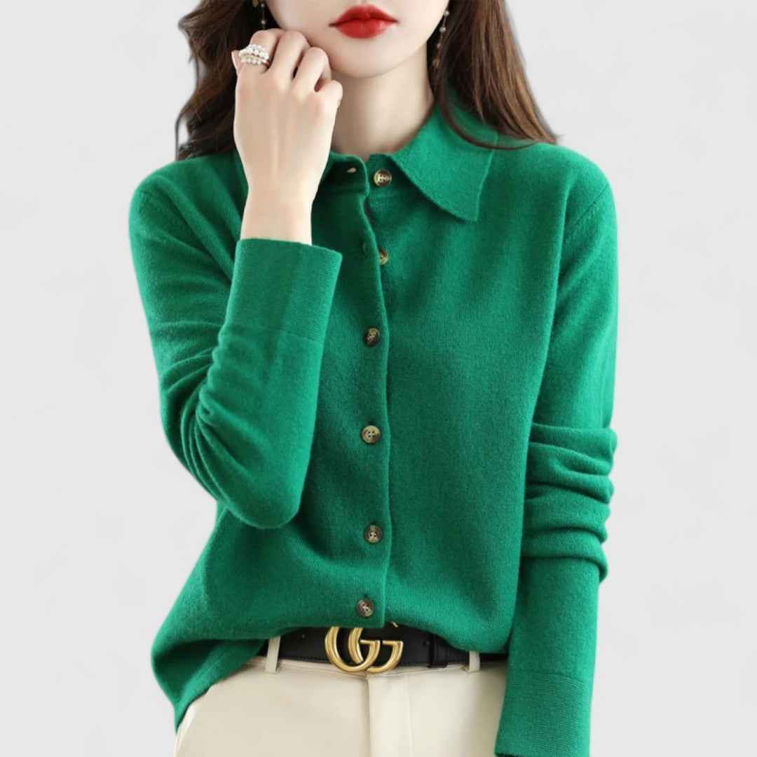 Sofia – Damen Strickjacke für stilvollen Komfort