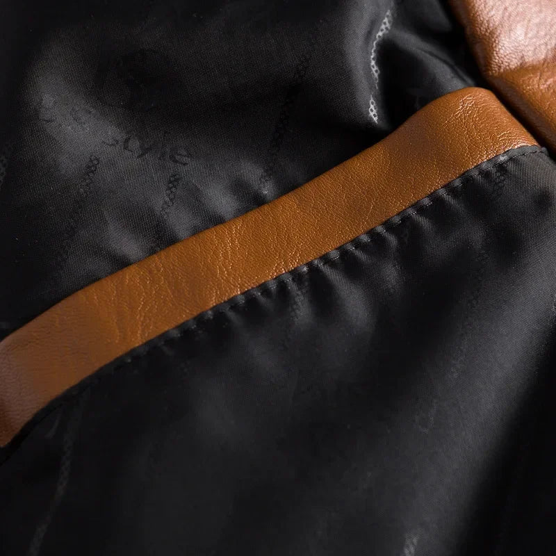 Paul | Klassische Elegante Vintage-Lederjacke