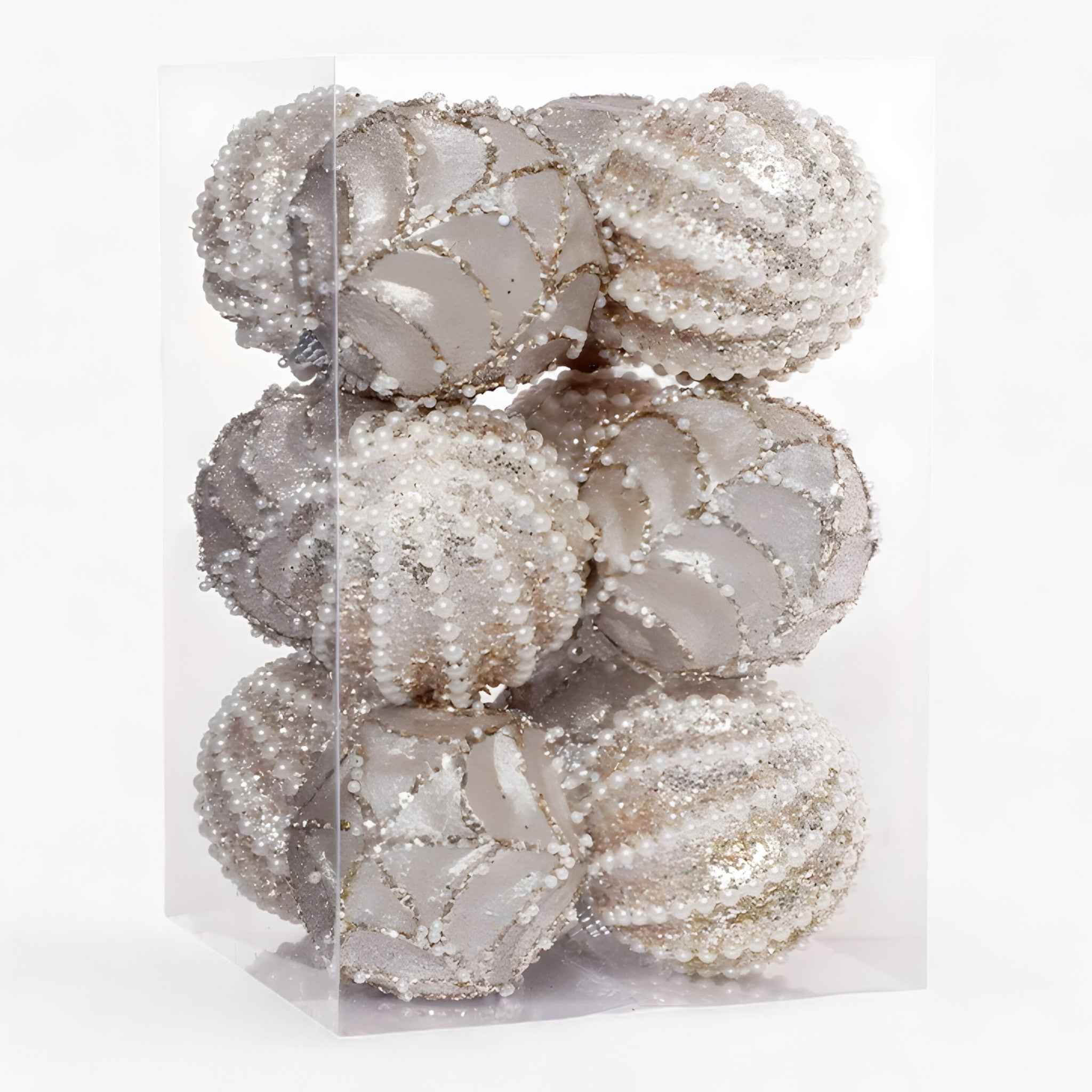 Funkeln | Hängende Weihnachtkugeln mit Pailletten – Verleihe deiner Weihnachtsdekoration Glamour