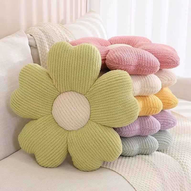 Selantha - Luxusuftiges Klaverblumen-Stützkissen für unvergleichlichen Komfort und Stil
