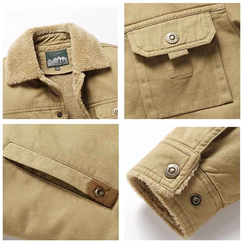 Jacke mit Ranger-Stil Kragen