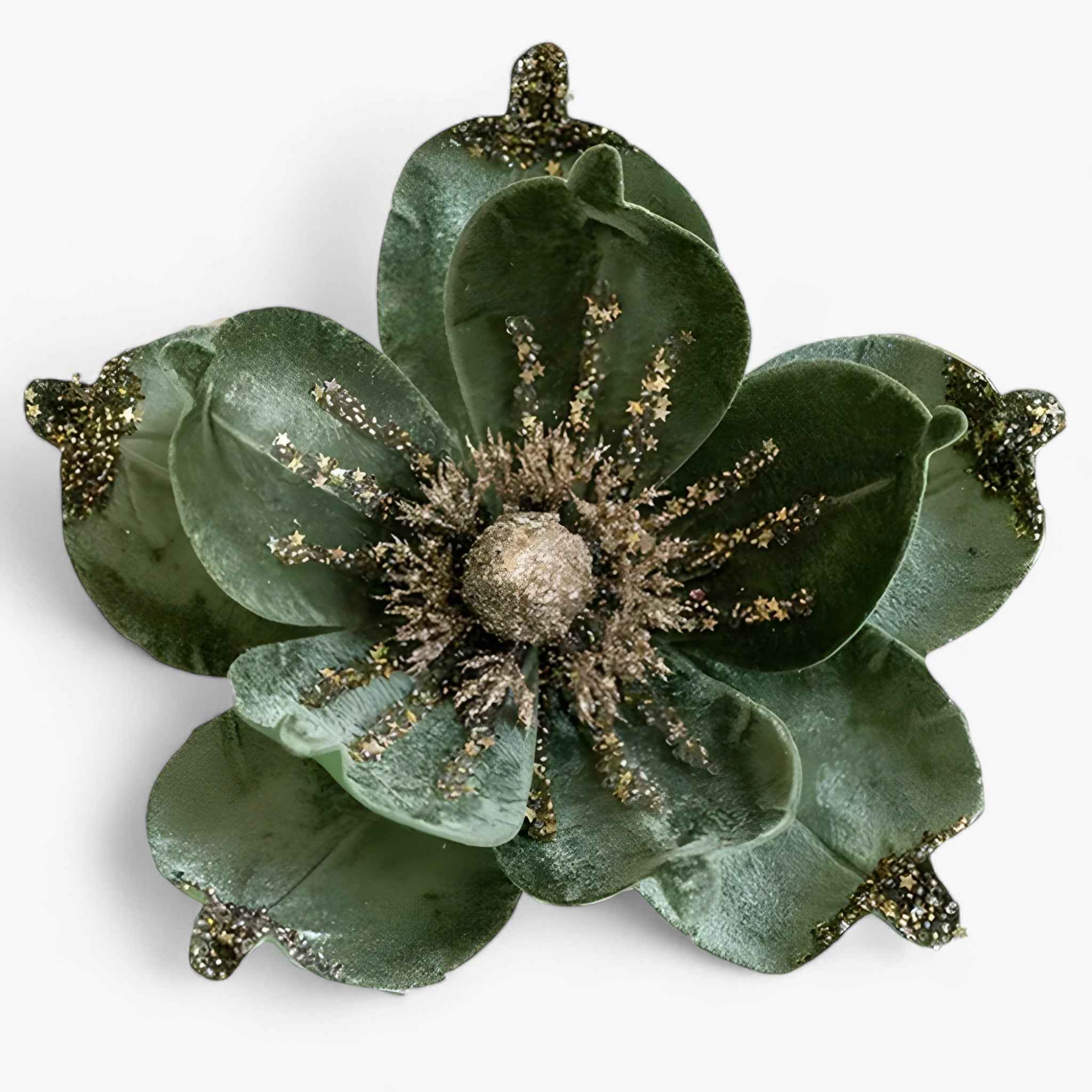 Vakker Funkennde Kunst-Juleblumen – Festliche Ornamente für den Weihnachtsbaum und Neujahrsdekoration