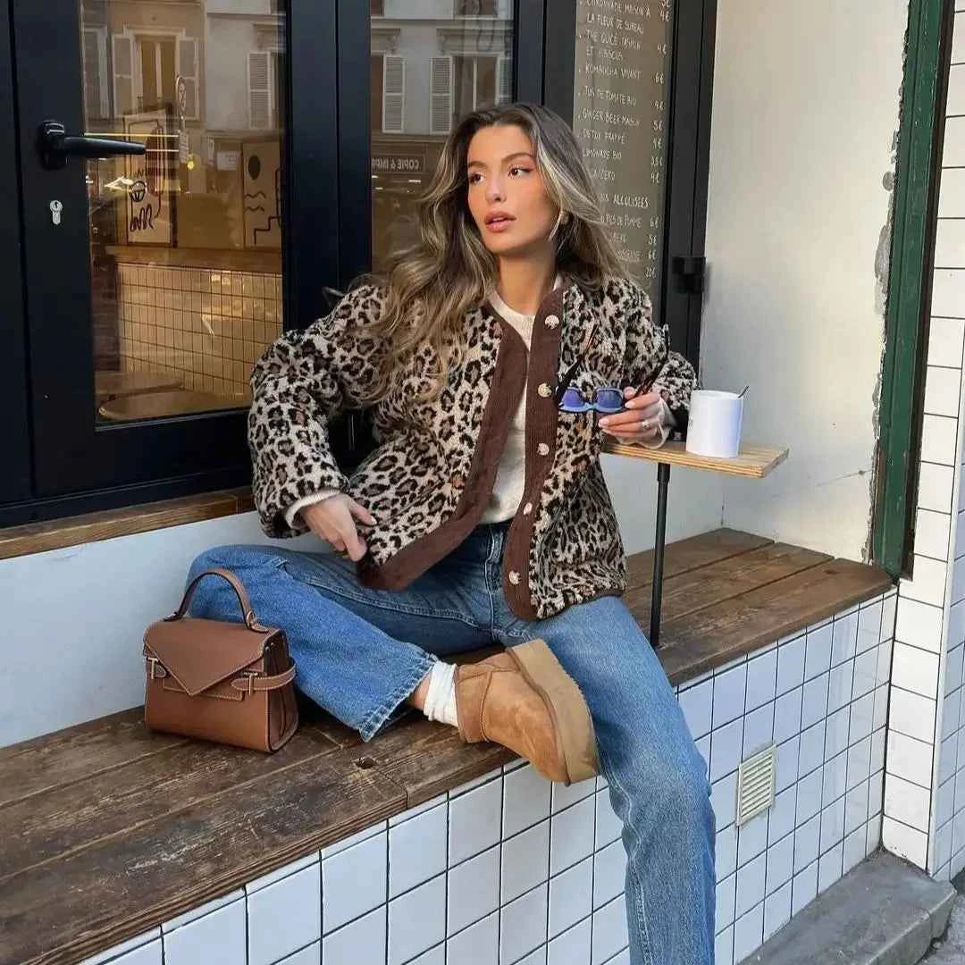 LYDIA™ | Leopardmuster-Cardigan — Mühelos Chic