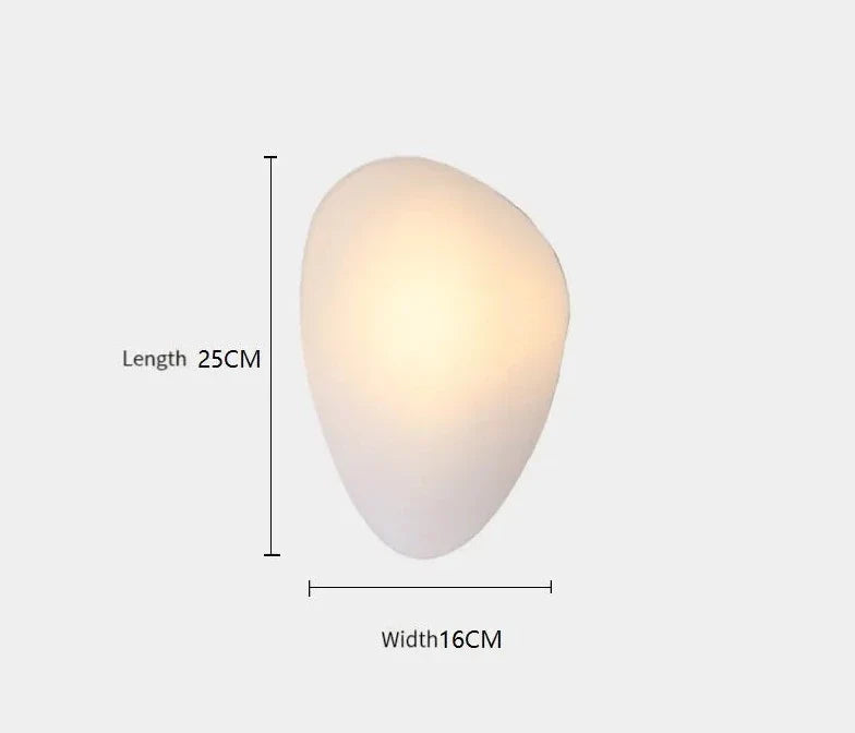 Auralia - Charmante Vintage-Farbige LED-Wandlampe aus Glas für Eine Warme Atmosphärische Beleuchtung