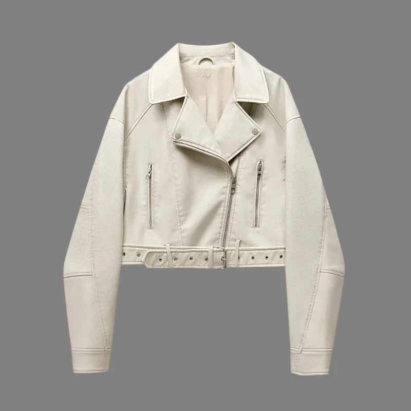Lilly - Trendige und elegante Lederjacke für einen modernen Stil