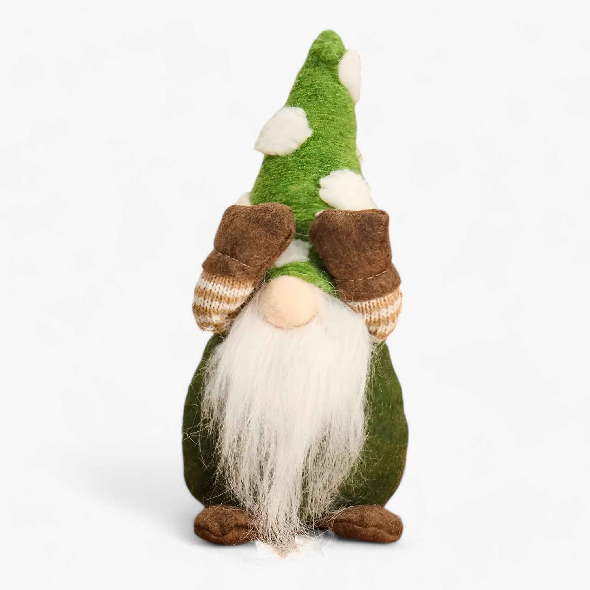 SantaFace | Weihnachtsfigur ohne Gesicht - Schaffen Sie eine magische und mysteriöse Atmosphäre für Ihre Weihnachtsdekorationen