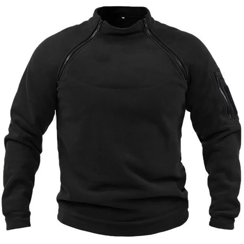 Taktische Jacke mit Fleece-Futter für maximalen Schutz und Komfort