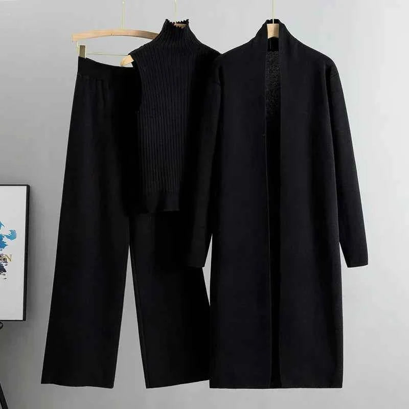 Jessica | Damen-Heartstück Cardigan und Hose Set für stilvolle Eleganz
