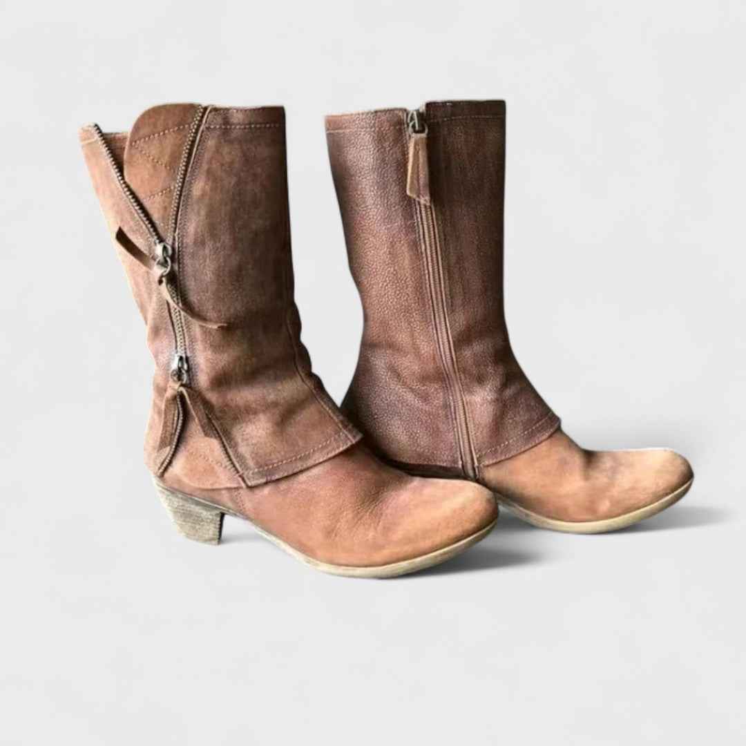 Vintage Elegante Knöchelhohe Schuhe für einen trendigen Look