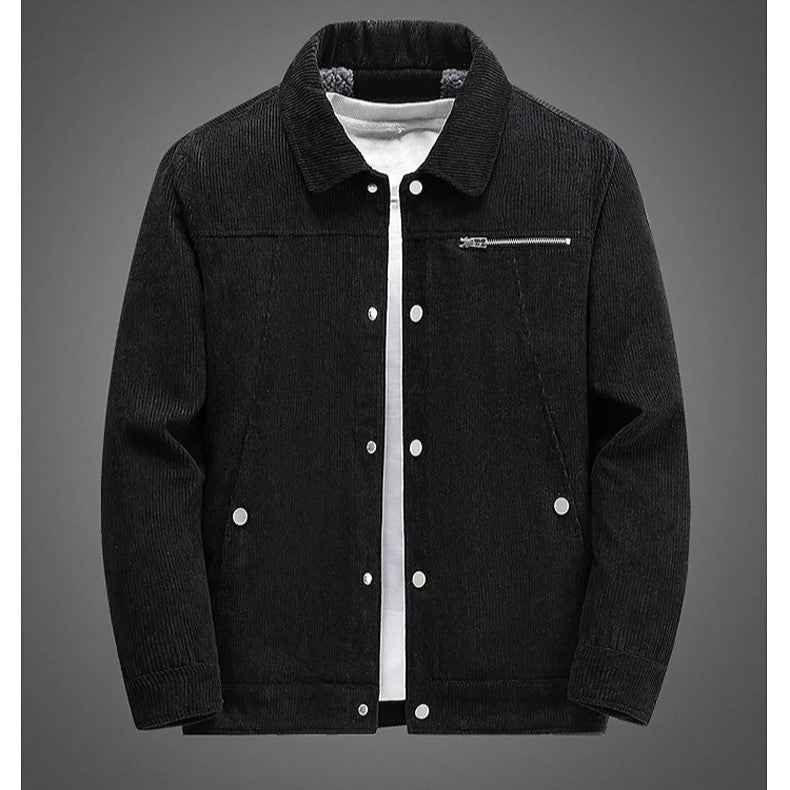 Modische Rippen-Cordjacke für einen trendigen Look