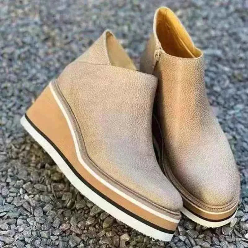 Elegante Orthopädische Schuhe für Damen hinten