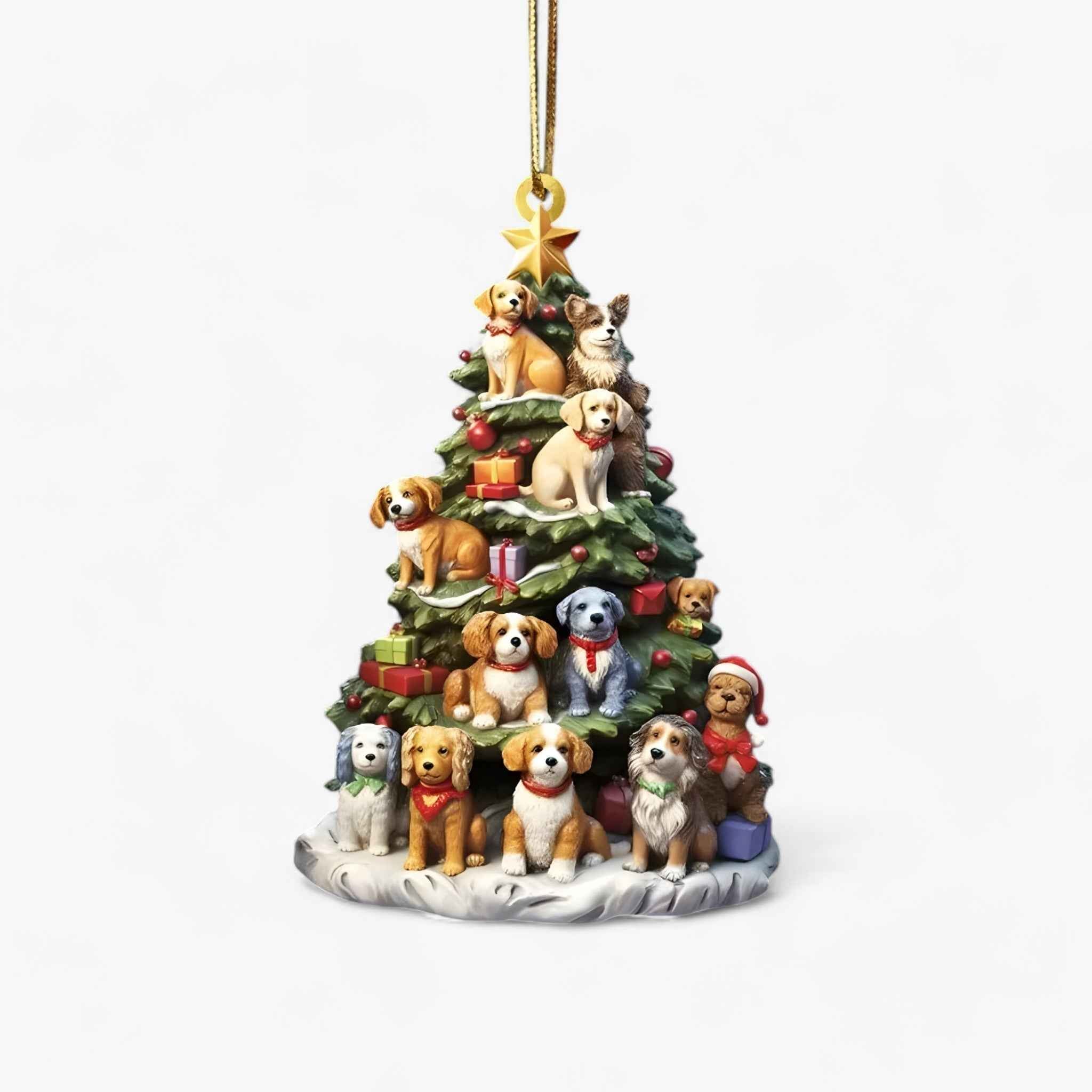 Kreative Weihnachtsdekoration mit Bücherliebhaber Pendellampe in Flach 2D-Acryl – Perfekt für Zuhause und Fenstergestaltung