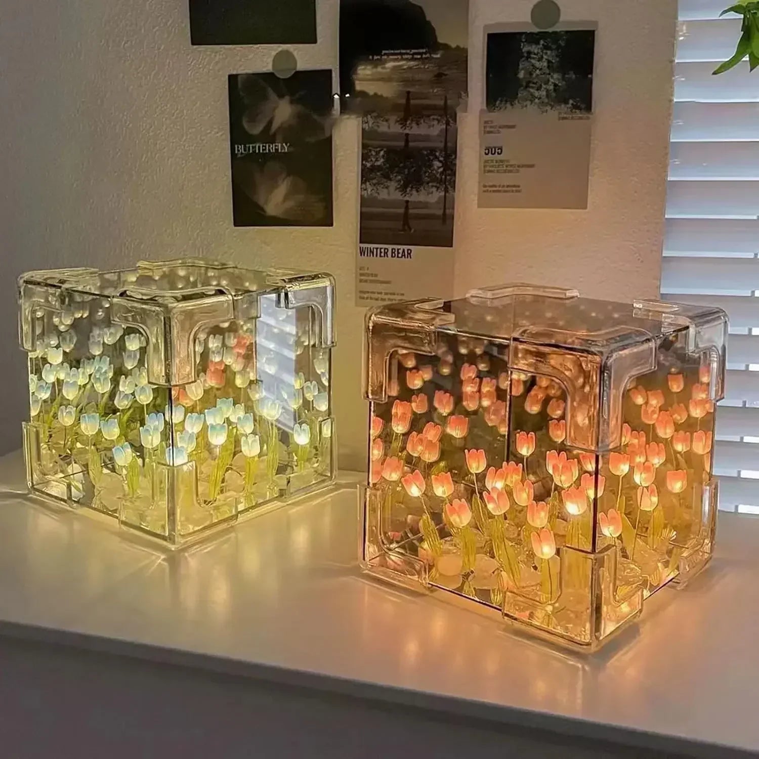 DIY-Spiegelwürfel Lampe – Schaffen Sie Ihre einzigartige Lichtatmosphäre