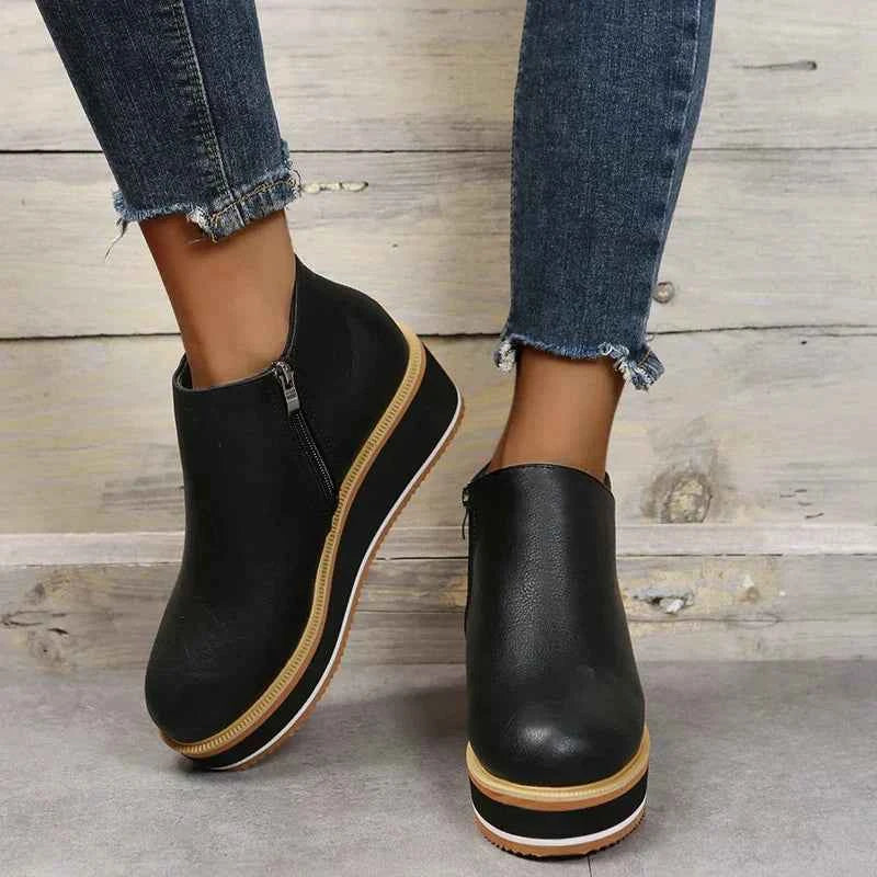 Elegante Orthopädische Schuhe für Damen hinten