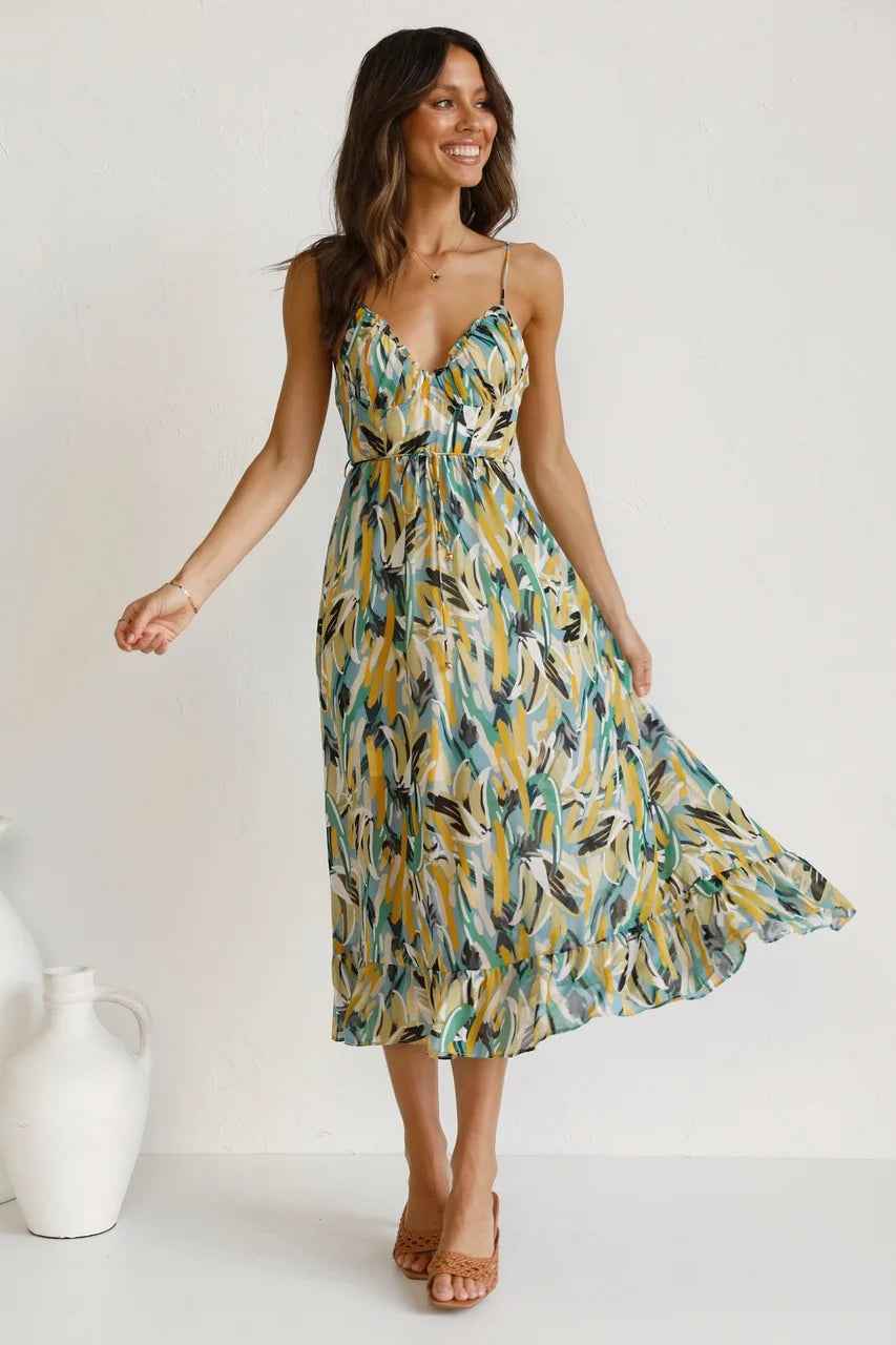 Milou | Müheloser Chic: Elegantes Sommerkleid für sonnige Tage