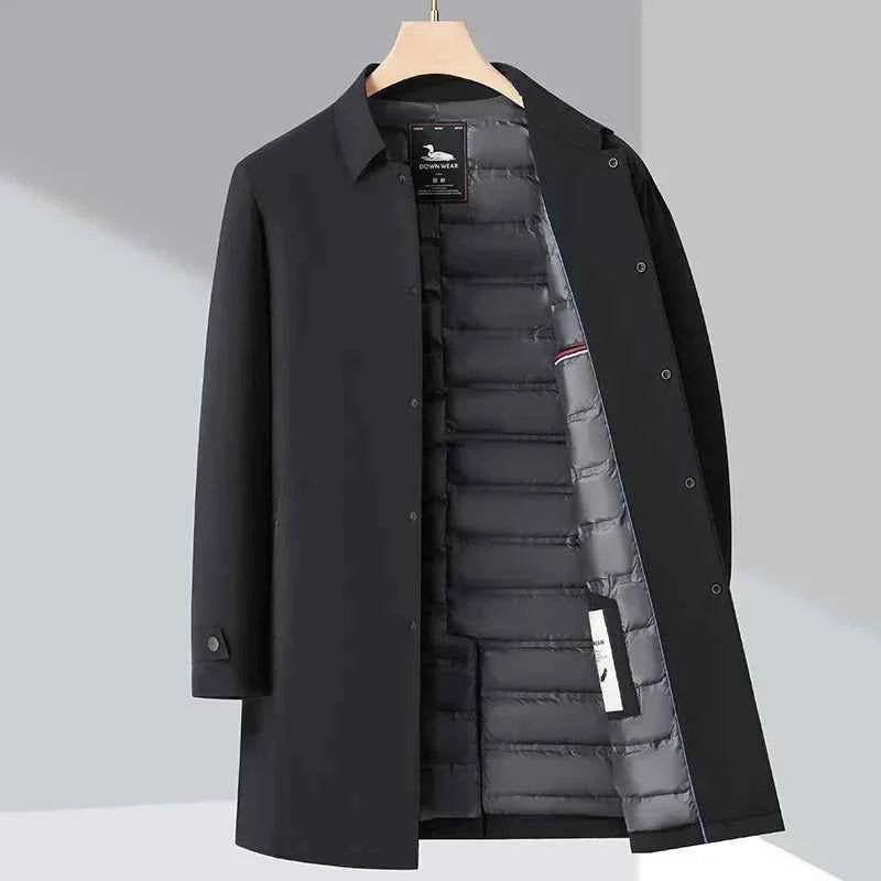 Burke Stylischer Daunen-Trenchcoat für gemütliche Eleganz