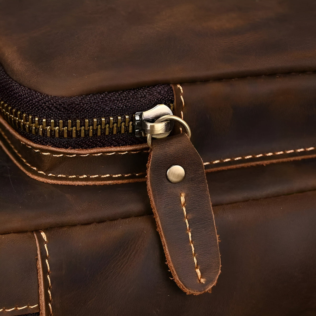 Herren Echtes Rindsleder Tablet-Satchel-Tasche