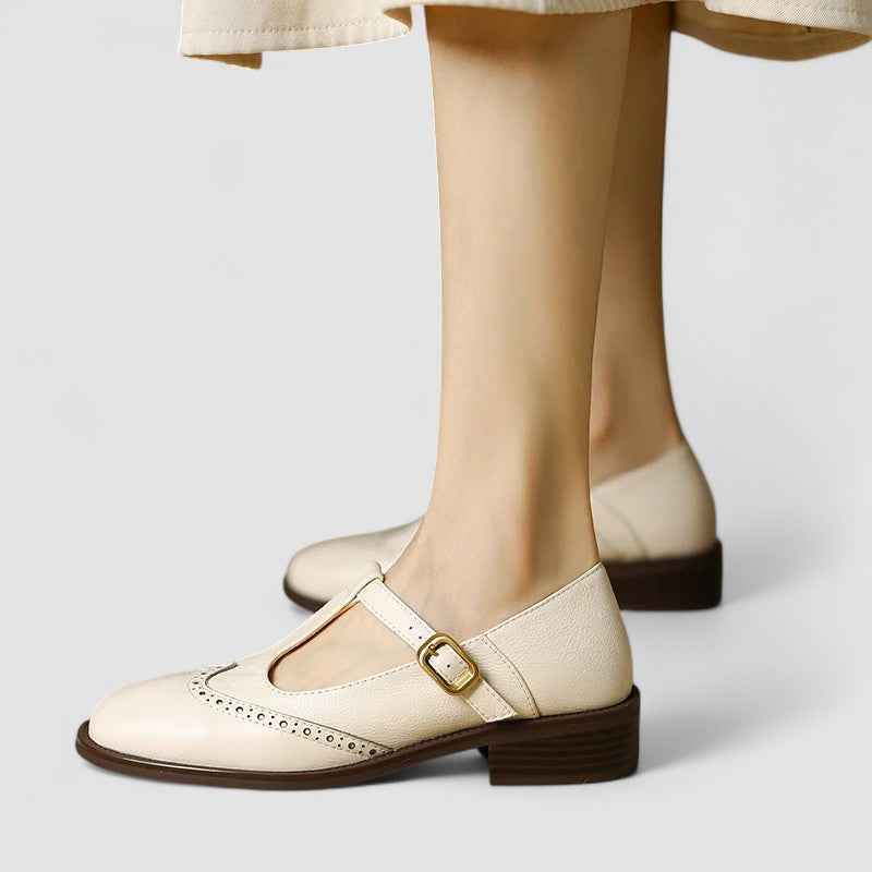 Olyssiah | Bequeme orthopädische Mary-Jane-Schuhe mit Fußgewölbeunterstützung