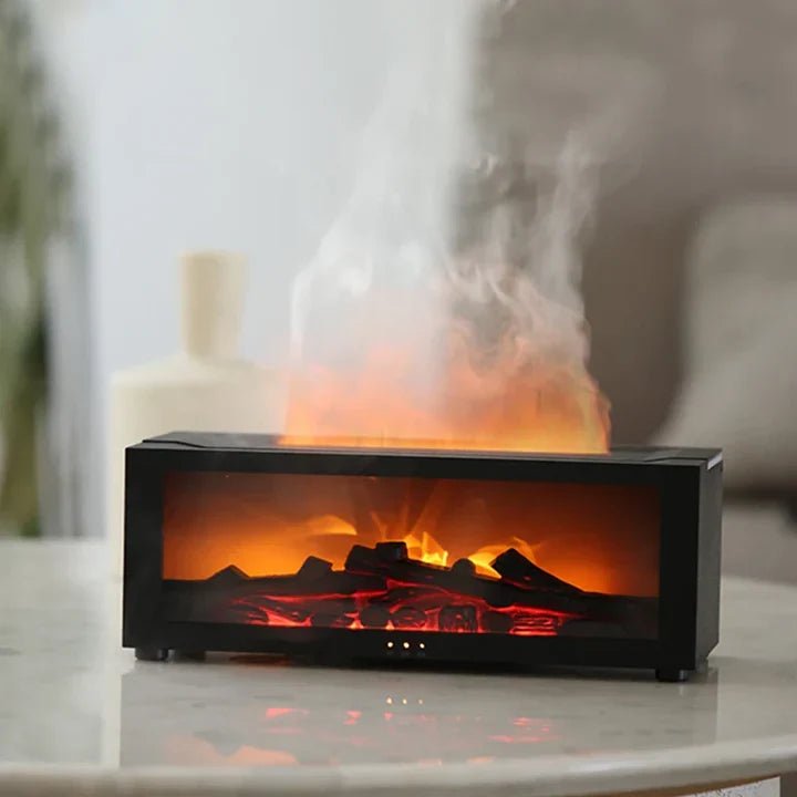 HearthGlow Flammen-Luftbefeuchter – Gemütlicher Feuer-Effekt Diffusor