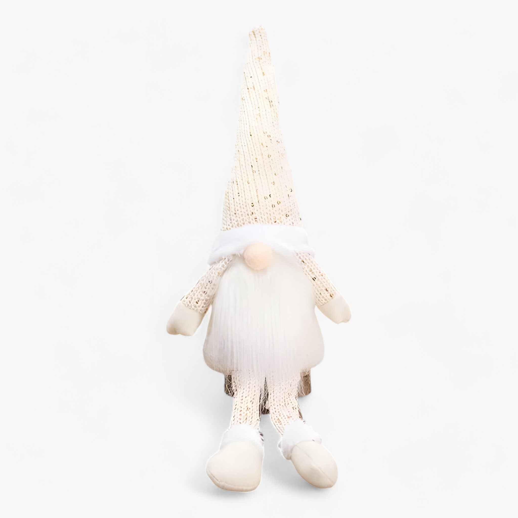 SantaFace | Weihnachtsfigur ohne Gesicht - Schaffen Sie eine magische und mysteriöse Atmosphäre für Ihre Weihnachtsdekorationen