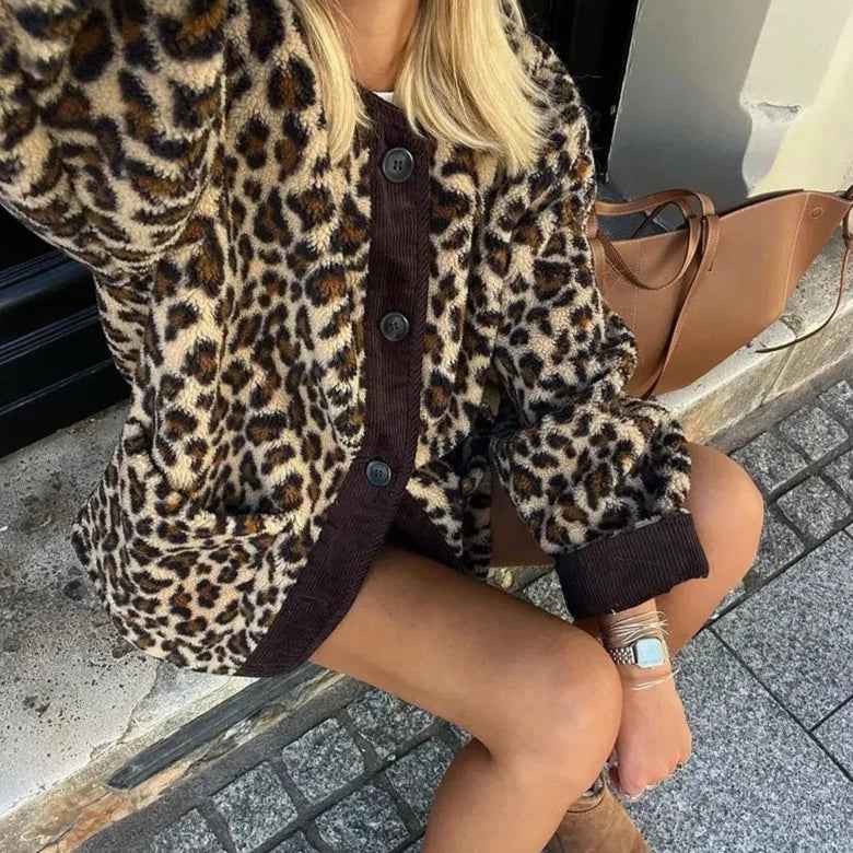 LYDIA™ | Leopardmuster-Cardigan — Mühelos Chic