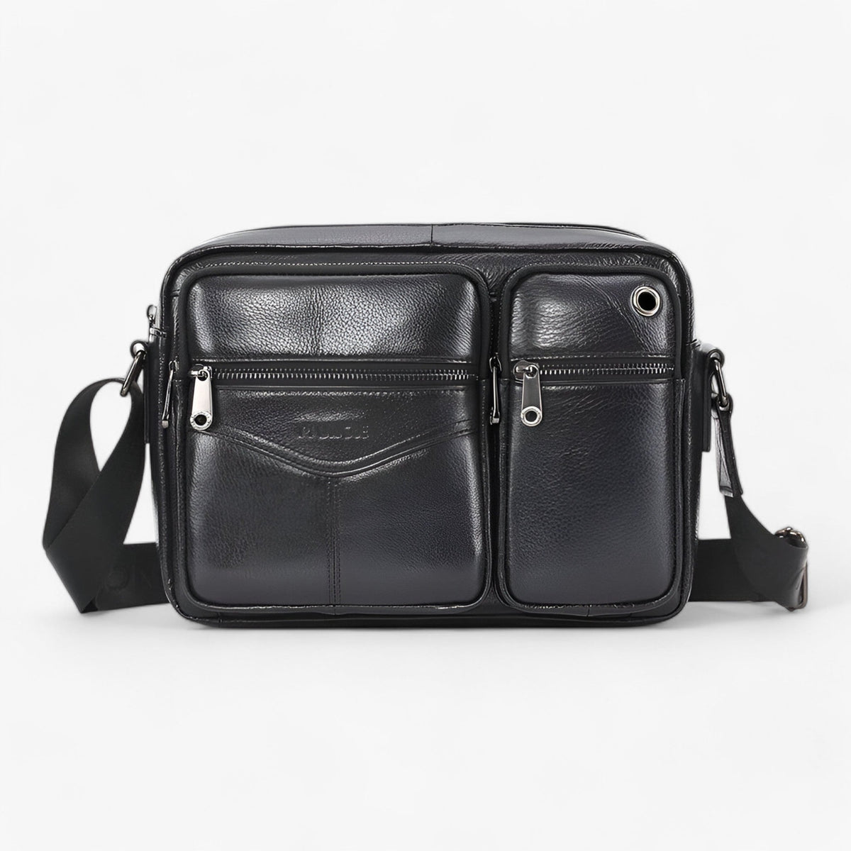 Herren Edle Premium Leder Alltagstasche
