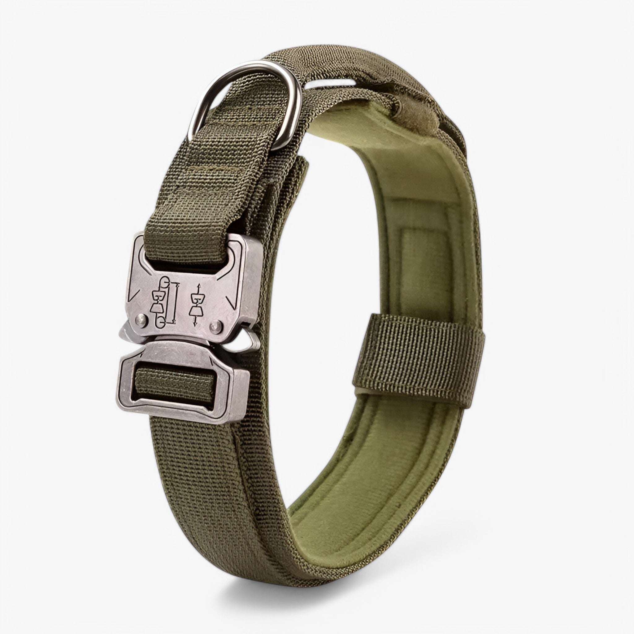 other : Durable Tactical Dog Collar Set in Green
