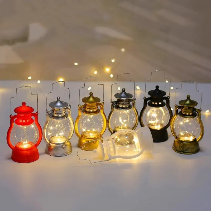 AntiqueAura | Elegant batteriebetriebene Hängeleuchte für Vintage-Atmosphäre und praktische Nutzung