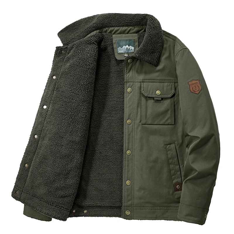 Jacke mit Ranger-Stil Kragen