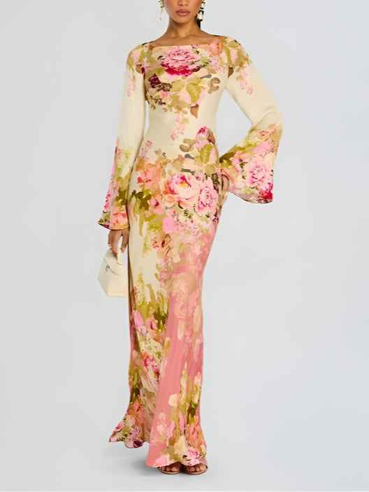 Elegantes Maxikleid für Gartenparty