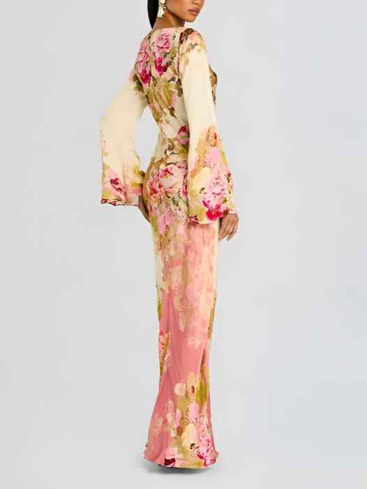 Elegantes Maxikleid für Gartenparty