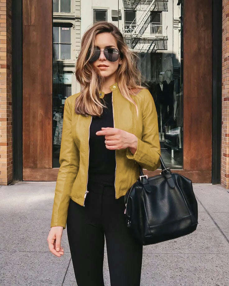 Lysanne – Elegante und trendige Lederjacke für einen anspruchsvollen Look