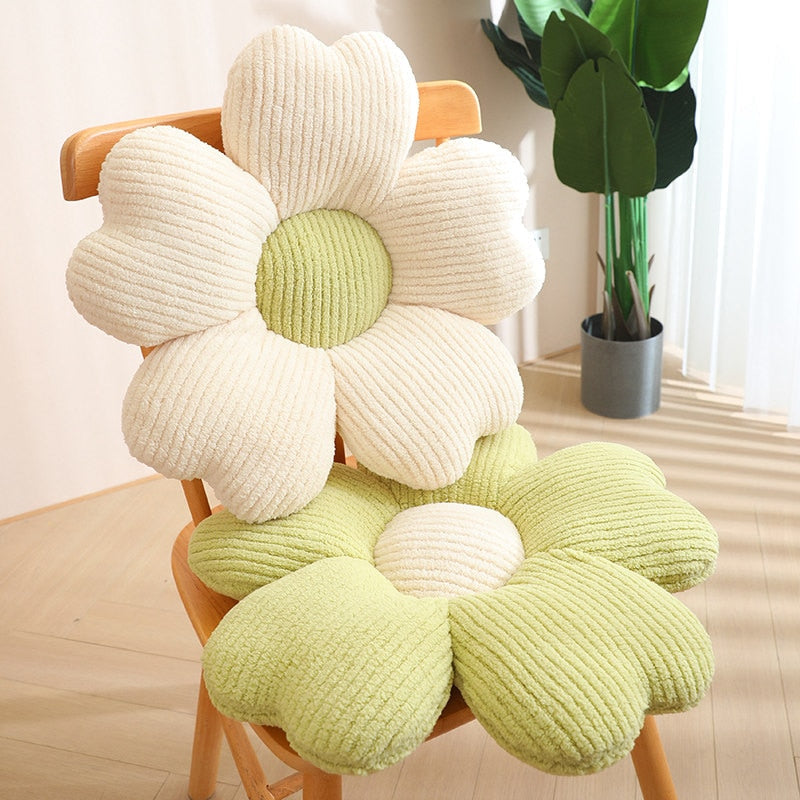 Selantha - Luxusuftiges Klaverblumen-Stützkissen für unvergleichlichen Komfort und Stil