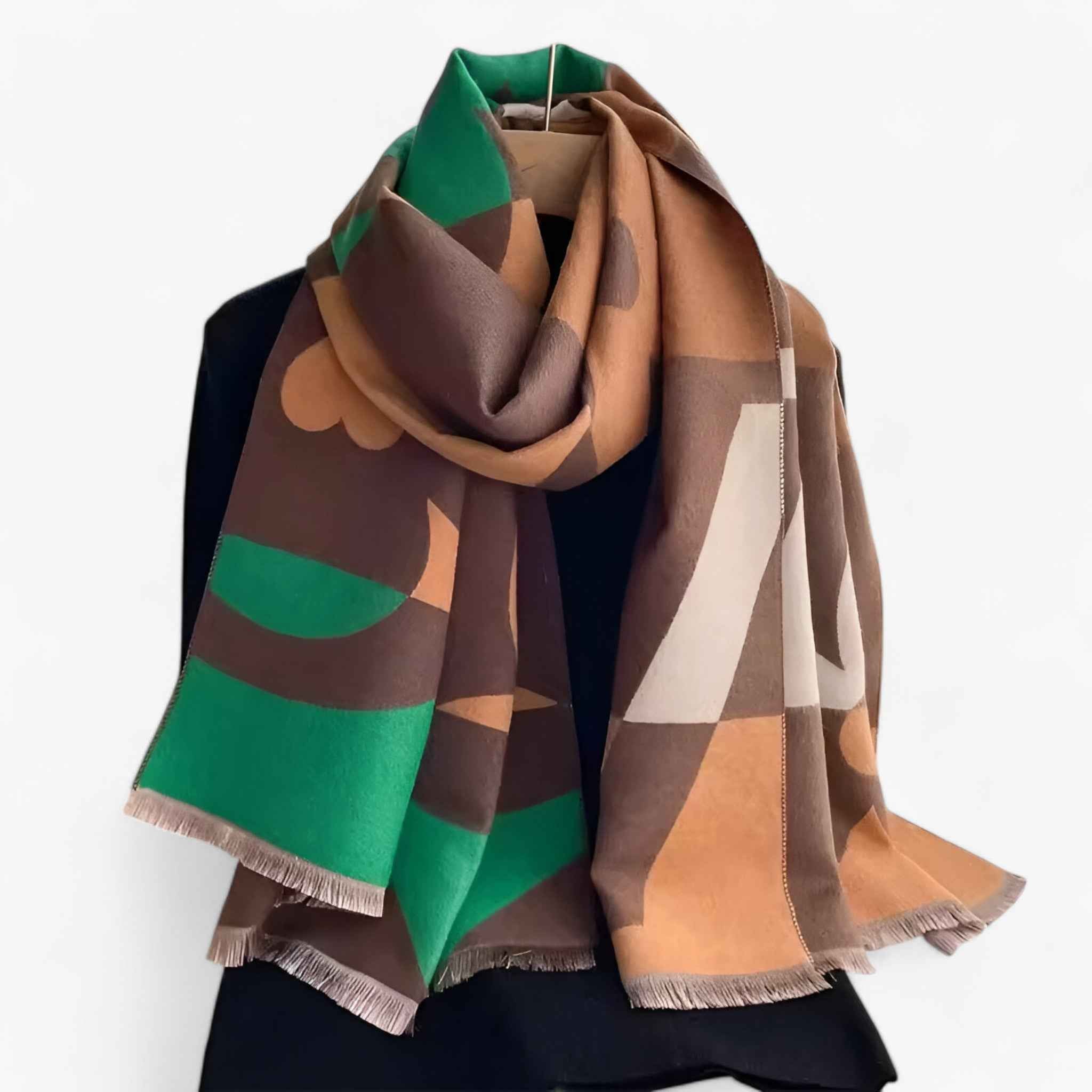 Livia Pashmina-Schal mit Blumenmuster – warme Eleganz für Herbst und Winter