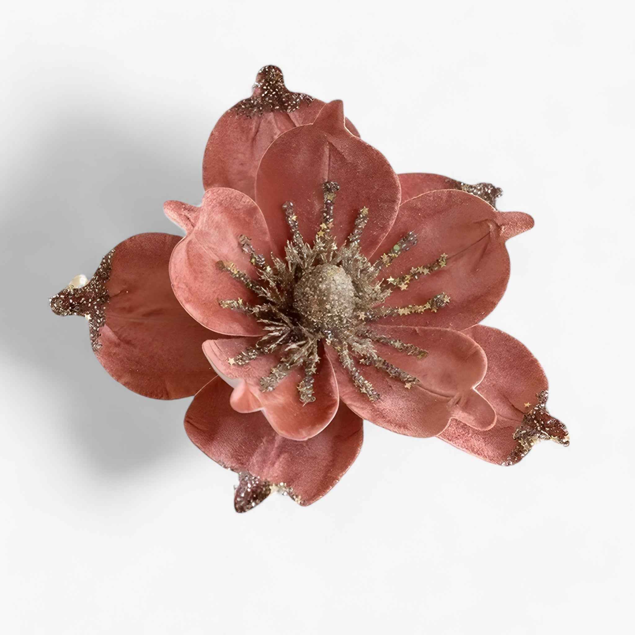 Vakker Funkennde Kunst-Juleblumen – Festliche Ornamente für den Weihnachtsbaum und Neujahrsdekoration