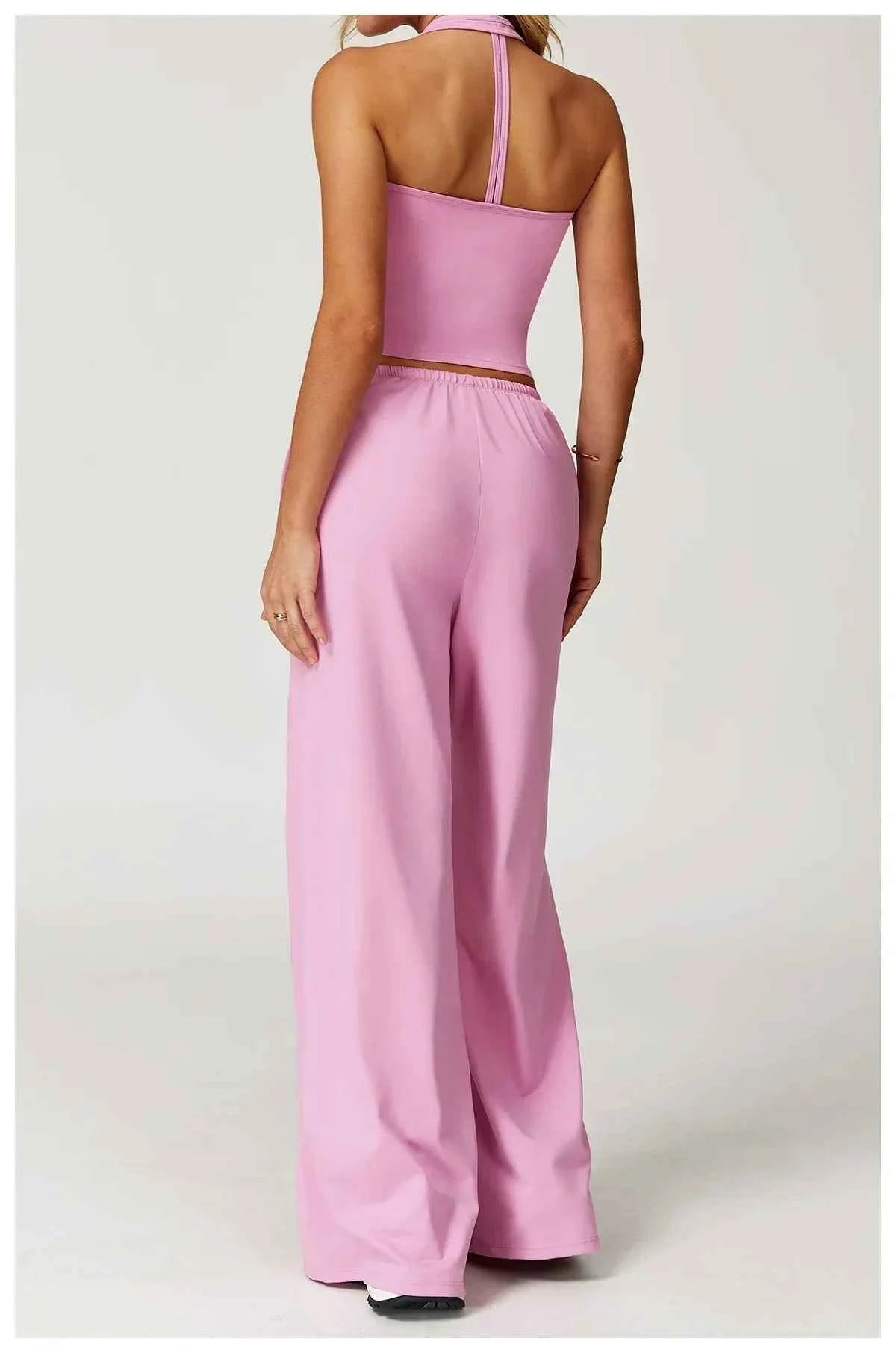 Eleanor Damen Winter Casual-Hosen mit weitem Bein und lockerer Passform