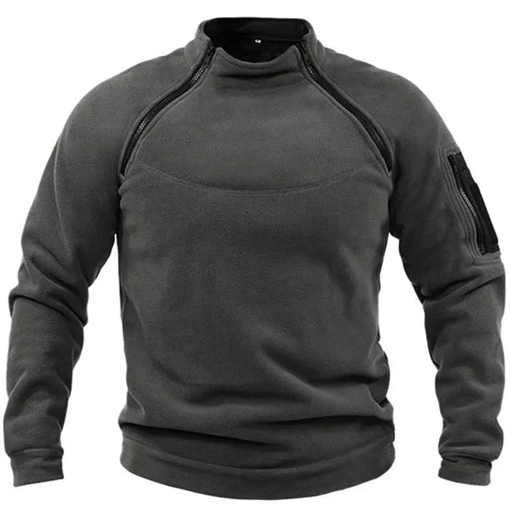 Taktische Jacke mit Fleece-Futter für maximalen Schutz und Komfort
