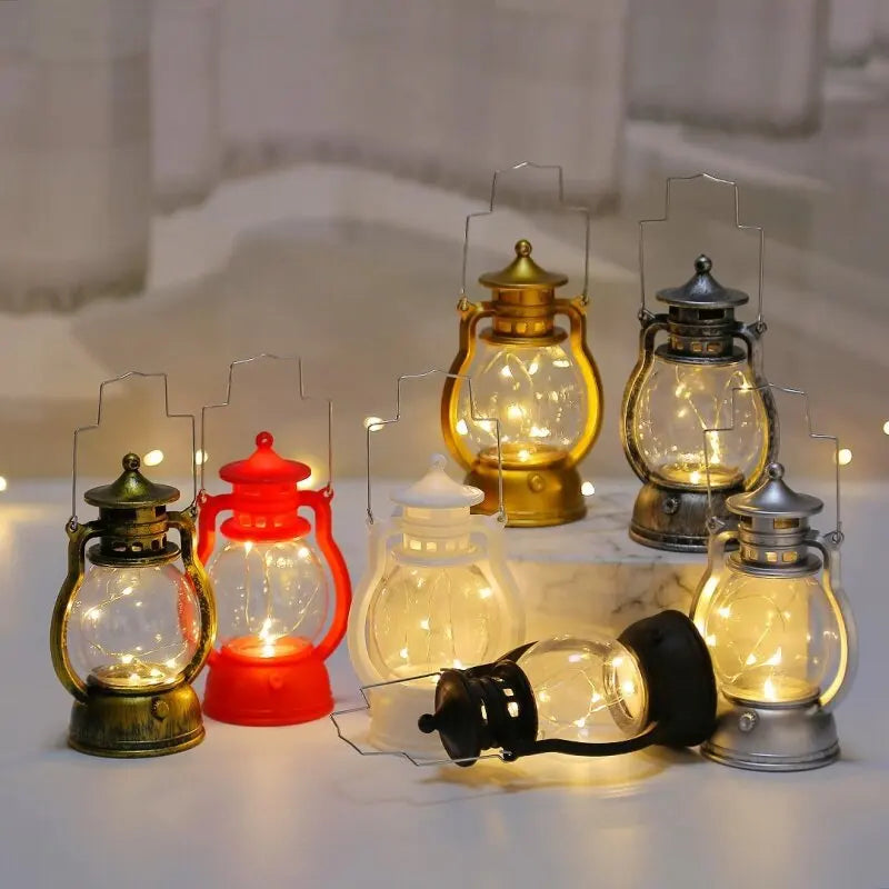 AntiqueAura | Elegant batteriebetriebene Hängeleuchte für Vintage-Atmosphäre und praktische Nutzung