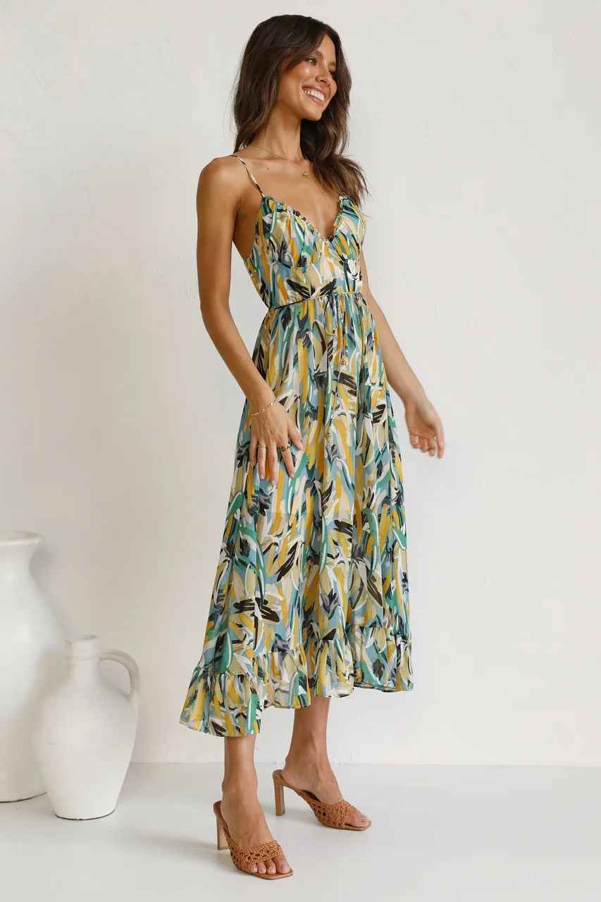 Milou | Müheloser Chic: Elegantes Sommerkleid für sonnige Tage