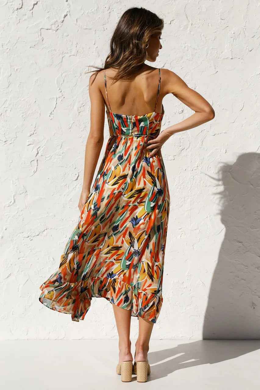 Milou | Müheloser Chic: Elegantes Sommerkleid für sonnige Tage