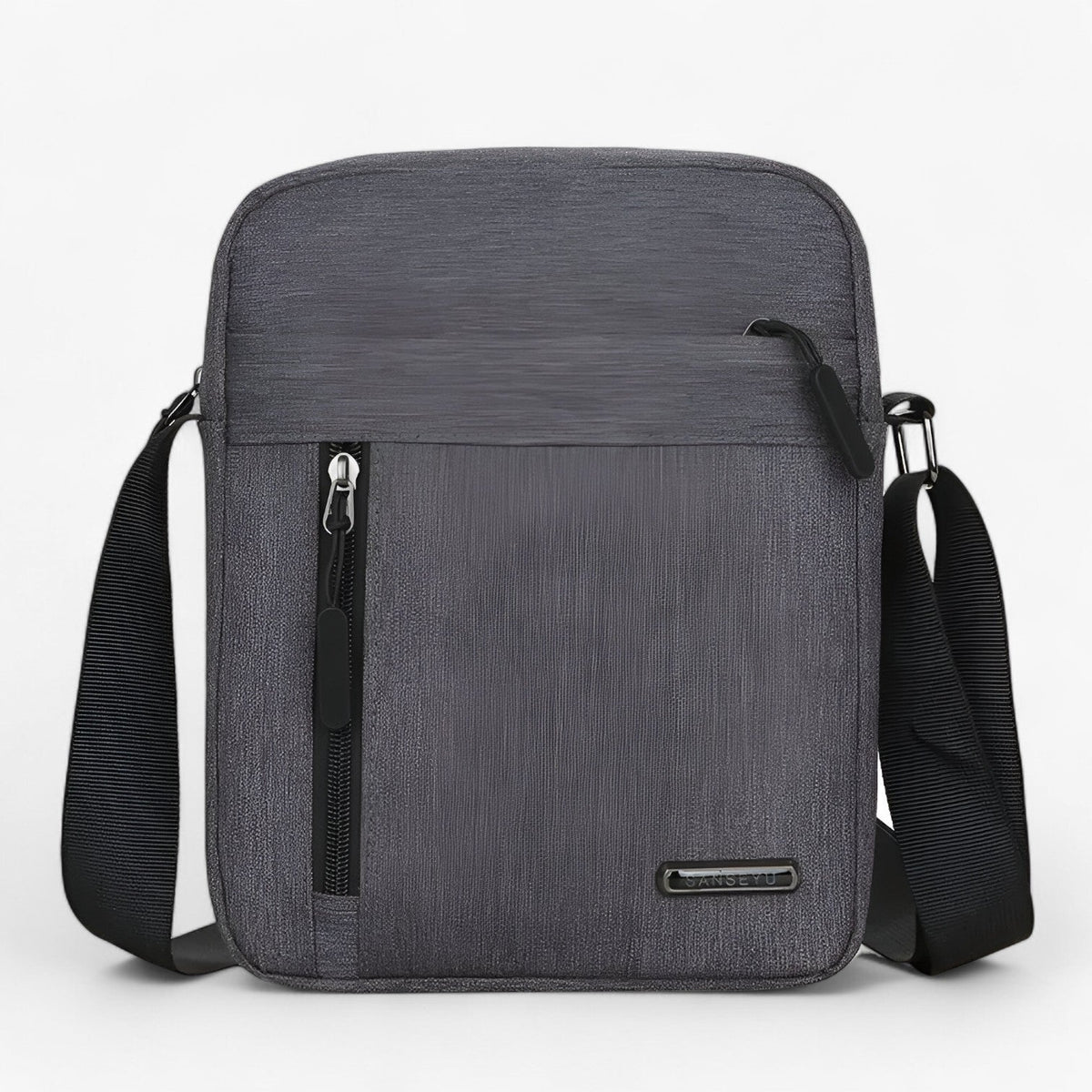 Herren Oxford-Stoff Business Umhängetasche