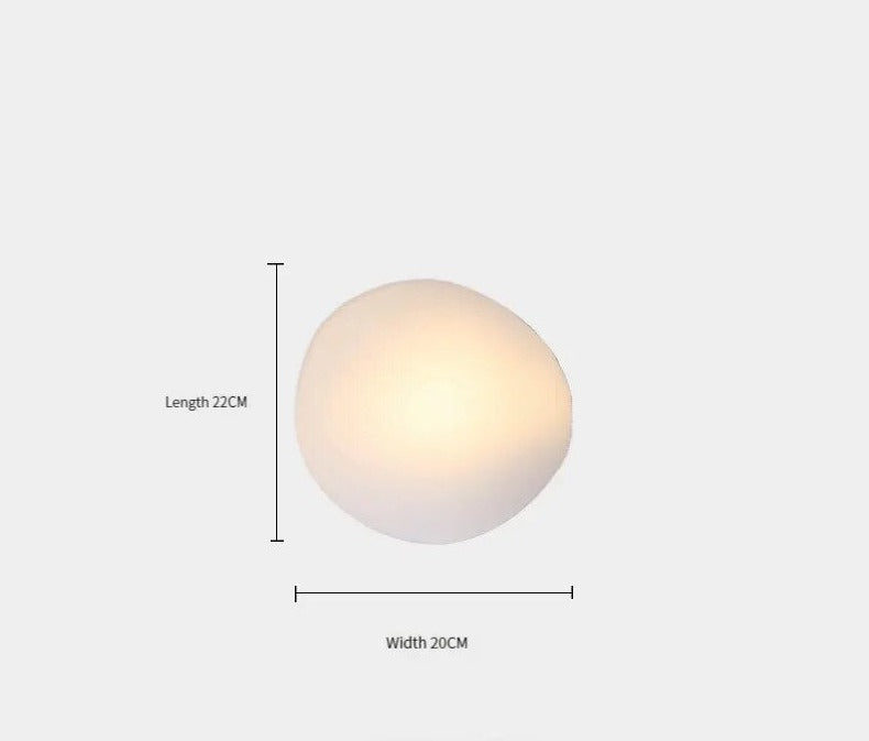 Auralia - Charmante Vintage-Farbige LED-Wandlampe aus Glas für Eine Warme Atmosphärische Beleuchtung