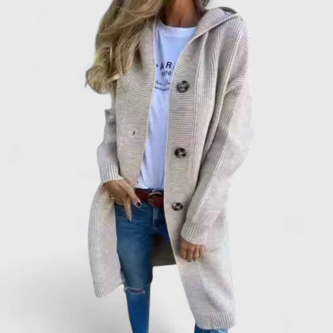 Pam - Eleganter langer und eleganter Cardigan