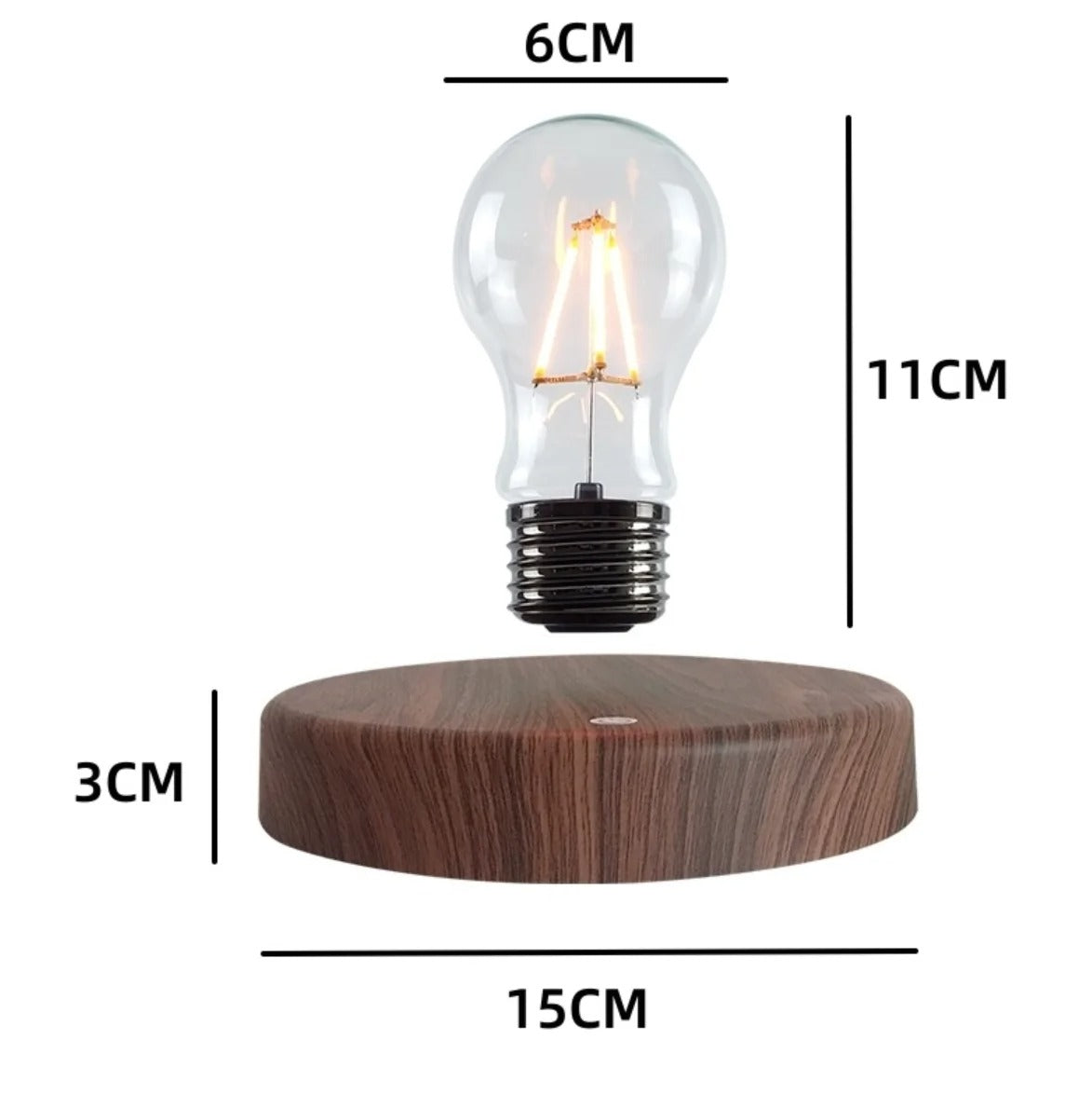 Schwebende LED-Schreibtischlampe mit Touch-Funktion 7