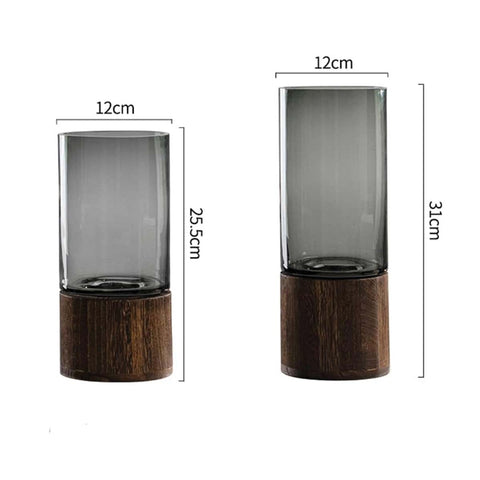 Gesichtsgläser aus Glas und Holz – Elegant und dekorativ zur Verschönerung Ihres Hauses