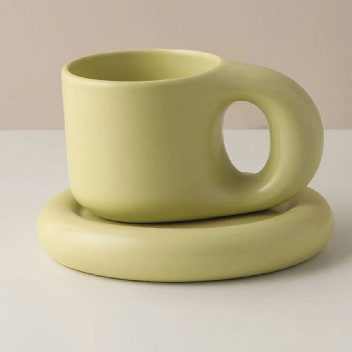 Kaffeetasse aus dickem Keramik – Elegant, langlebig und perfekt für einen Espresso