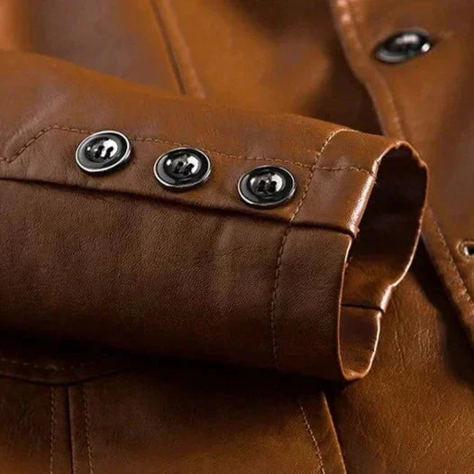 Paul | Klassische Elegante Vintage-Lederjacke