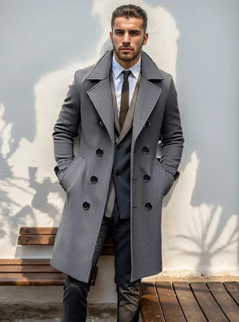 Jacob - Eleganter Herrenmantel im stilvollen Design