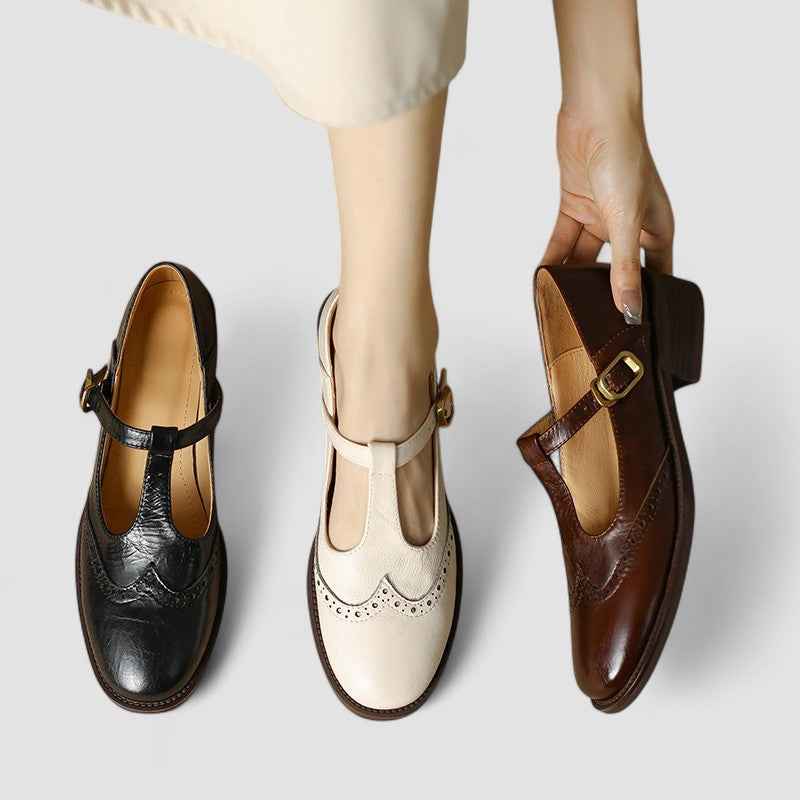 Olyssiah | Bequeme orthopädische Mary-Jane-Schuhe mit Fußgewölbeunterstützung